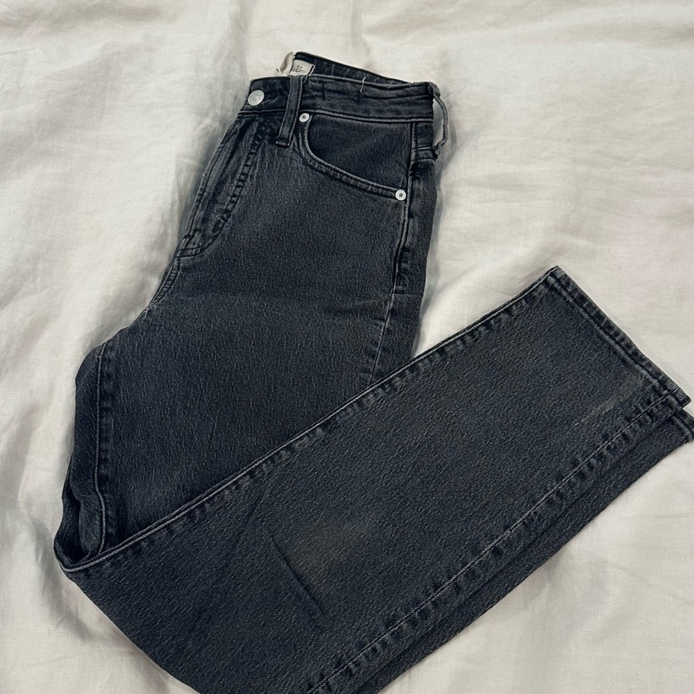 Madewell High Rise Women Jeans - Dark Gray